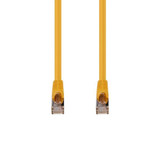 DYNAMIX 5m Cat6A S/FTP Yellow Slimline Shielded 10G Patch Lead. 26AWG (Cat6 Augmented) 500MHz with Gold Plate Connectors.