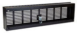 DYNAMIX 3RU 19'' Server Security Lock. Fully Enclosed Top, Bottom, & Sides. Suitable for DVR Applications & Switches. Includes 2 Keys. Black Powder Coat Finish.