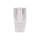 DYNAMIX Strain Relief Boot, OD: 7.5mm, Colour White. 20 Pack. Suited for Cat6A Shielded Cable