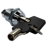 DYNAMIX Lock and Key for HWS Plastic Enclosures. Also to suit older style Dynamix HWS cabinets with round barrell lock system. Includes: 2x Keys.