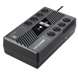 DYNAMIX SafeGuard 1000VA/600W Line Interactive UPS, 4 x NZ Battery Back Up and Surge Outlets, 4 x NZ Surge only Outlets