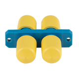 DYNAMIX Fibre ST to ST Duplex, Single-mode Joiner, Ceramic sleeve, Blue Colour