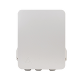 DYNAMIX 12Core Fibre Termination Enclosure Indoor/Outdoor, UV Stabilised Plastic. Supports 8x SC Simplex or 8x LC Duplex, Adapters sold separately