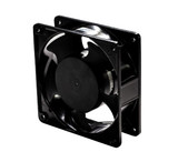 DYNAMIX Additional 230V Fan for Cabinets & Racks. Air Flow 50~ 100CBM/H. Dimensions: 120mm x 120mm x 40mm. Mounting Dimensions: 105mm x 105mm. 95CFM. 0.12A. Ball Bearing. 2650RPM
