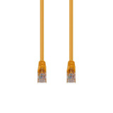 DYNAMIX 0.75m Cat6 Yellow UTP Patch Lead (T568A Specification) 250MHz 24AWG Slimline Snagless Moulding with Unshielded Gold Plate Connector.