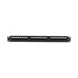 DYNAMIX 24 Port 19'' Cat5e UTP Patch Panel, T568A & T568B Wiring. 1RU. 110x Terminations.