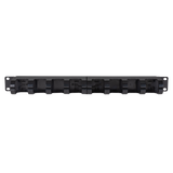 DYNAMIX 19'' Cable Management Bar. Supplied with Cage Nuts. 70mm Deep.