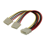 DYNAMIX  0.14m Internal Drive Power Splitter Cable (1x 5.25'' to 2x 5.25'')