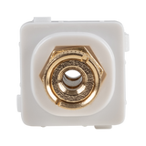 AMDEX Black Speaker Binding Post. Gold Plated