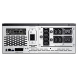 APC Smart-UPS 3000VA (2700W) 4U Rack/Tower with Network Card. 200V- 240V Input/Output. 8x IEC C13 Outlets. With Battery Backup. Intuitive LCD. USB - Rj-45 Serial - & SmartSlot Connectivity - Alarm.