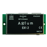 AXIUM 1 IR out Connecting block with powersupply connectionIR receiver input and EXP4 input for 4 x IRFX3''s