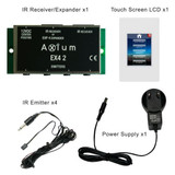 AXIUM Boardroom Control Kit 1 x KPC-N 1 x EX42 1 x Power Supply 4 x SIR1 Emitters
