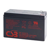 CSB 12V 9.0 AH Replacement UPS Battery - 1 Year Warranty. To suit: UPSD650; UPSG750; UPSD1200 UPSD1600; PSCRT1100; PSCE1000; PSCE2000; PSCE3000. F2 connector - 6.35mm. HR1234WF2