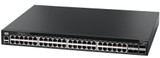 EDGECORE 48 Port GE + 4x 10G SFP+ Switch. 2 port 20G QSFP+ for stacking. Dual -core ARM Cortex A9 1GHz. Dual hot- swappable PSUs - fan-less design - PSUs w/ port-to-power airflow.