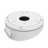 HILOOK Inclined Ceiling Mount Bracket for T250/T261/T281 Turret Cameras. Indoors or Outdoors Installation - Metal Aluminium Alloy - Waterproof. White