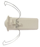 HOUSEWATCH 360 Degree Mini Flush Mount Sensor. IP40. Passive IR. 5.6 - 11m Detection Range at 2.5m High. Cutout diameter: 33mm. Omni-directional Dual Element Sensor. White Colour