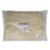 POWERFORCE Cable Tie Natural 370mm x 4.8mm Nylon Pack of 1000. Made from U.L. Approved Nylon 6/6 with Flamability Rating of UL 94V-2