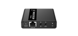 LENKENG HDMI & IR Extender Kit over Cat6/6a/7 up to 4K@30Hz. Zero Latency - Send Signal up to 70m - Built-in 3.5mm Input - IR Passback - HDMI Loop-out - EDID Pass Through. Includes TX & RX. Supports POC