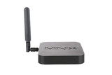 MINIX NEO Z83-4 Windows 10 PRO Fanless Mini PC with M2 Remote Intel X5-Z8350 (64-bit) - 4GB DDR3L - 802.11ac Dual-Band Wi-Fi - Bluetooth 4.2 - HDMI 1.4 (4K@30Hz) - Mini DP - Intel HD Graphics - RJ-45 - Micro SD