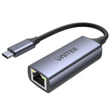 UNITEK USB-C to Gigabit Ethernet Adapter. Data Transfer Rate up to 5Gbps, 100W Power Delivery. Supports IPv4/IPv6, COE, Wake On LAN, Full & Half-duplex, Automatic Flip and Flow Control. Bus Powered. U1323A