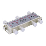 TRIAX RF 6-Way Splitter 5-2400MHz. All ports power pass - diode steered.