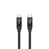 UNITEK 0.8m USB-C to USB-C 4.0 Cable. Supports up to 40Gbps Transfer Rate - 100W 20V/5 A Power Delivery. 8K Ultra HD Display. Compatible with Thunderbolt 3 and 4 USB-IF Certified. Black