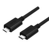 UNITEK 1m USB 2.0 USB-C Male to Micro-B Male Cable. OD: 2.8mm - Nickel Plated - Reversible USB-C Connector. Sync & Charging. Black Colour.