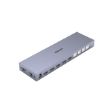 UNITEK HDMI KVM 4-in-1-Out Switch & Supports 4K@60Hz UHD. Includes 4x USB-A Ports - 4x HDMI Inputs & 1x HDMI Output Ports - 4x PC input Ports. Switch Buttons - LED Lights. Includes Cables.