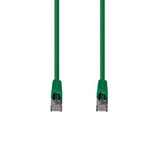 DYNAMIX 0.75m Cat6A S/FTP Green Slimline Shielded 10G Patch Lead. 26AWG (Cat6 Augmented) 500MHz with Gold Plate Connectors.