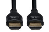 DYNAMIX 1.5m HDMI 10Gbs Slimline High-Speed Cable with Ethernet. Max Res: 4K2K@24/30Hz (3840x2160) 8 Audio channels. 8bit colour depth. Supports CEC, 3D, ARC, Ethernet.