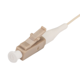 DYNAMIX 2M LC Pigtail OM4 1x Piece White, 900um Multimode Fibre, Tight Buffer LSZH Jacket.