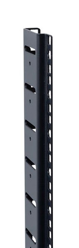 DYNAMIX 45RU S-Shaped Zinc Coated Mounting Rails for SR Series Cabinets. Includes 2x right hand & 2x left hand pieces.