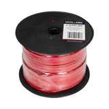 DYNAMIX 300m 2x  Core 1.13mm Bare Copper, Red/Black Trace Figure 8x Parallel Power Cable, Meter Marked, 16/03 x 2 CORE V-90 50V AC/120V