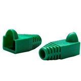 DYNAMIX GREEN RJ45 Strain Relief Boot (6.0mm Outside Diameter). 20pk bag.