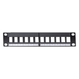 DYNAMIX 10'' 12 Port Unloaded Keystone Panel