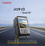 Viofo Dashcam 2K A119 V3 Front Dvr With Gps Dvr