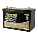 Automotive Battery Agm 12V 12Ah 780Cca By Ssb Ultra High Performance  Dry Cell
