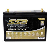 Automotive Battery Agm 12V 12Ah 780Cca By Ssb Ultra High Performance  Dry Cell