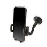 Phone Cradle Window Mount Goose Neck With Adjustable Clamp (39-80Mm)