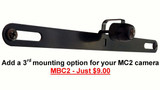 Mongoose 170 Deg Vertical Flush Or Bracket Mount Camera - Ntsc