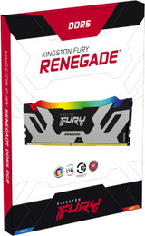 Kingston 32Gb 6400Mt/S Ddr5 Cl32 Dimm (Kit Of 2) Fury Renegade Rgb