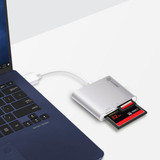 Alogic Usb 3.0 Multi Card Reader - Micro Sd Sd & Compact Flash - Prime Series