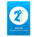2Degrees Pre-Paid Sim - Card Only