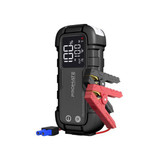 PROMATE 2000A/12V Heavy Duty Car Jump Starter with Power Bank. 20000mAh Power Bank 280lm LED Torch Includes Smart Clamps Built Tough LED 3.2" Screen 2x USB-A Ports. 45W PD.