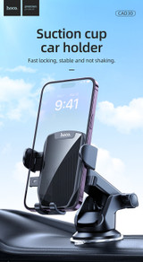 Hoco Quick-Lock Pro Car Mount Phone Holder (CAD30)