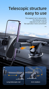 Hoco Quick-Lock Pro Car Mount Phone Holder (CAD30)