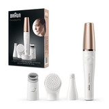 Braun FaceSpa Pro 911 Epilator – 3-in-1 Facial epilating, vitalizing & skin toning system