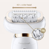 Braun Silk-epil 9 Flex 9020 Wet and Dry epilator with 6 extras incl. deep massage pad