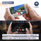 iTronBELL Wireless WiFi 2K HD Security Doorbell Camera for Home with Color Night Vision, Tamper Alarm, Real-time Audio Video Intercom