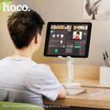 Hoco Portable & Adjustable Desktop Stand for Phone & Tablet w/ Multi Hinge (PH34)